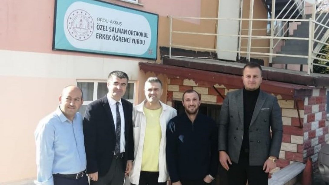 Özel Salman Ortaokulu Erkek Öğrenci Yurdu Ziyareti