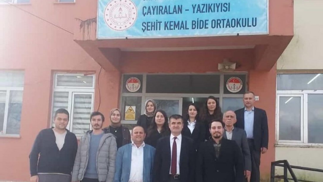 Çayıralan Yazıkıyısı Şehit Ali Köse İlk/ Şehit Kemal Bide Ortaokulu Ziyareti